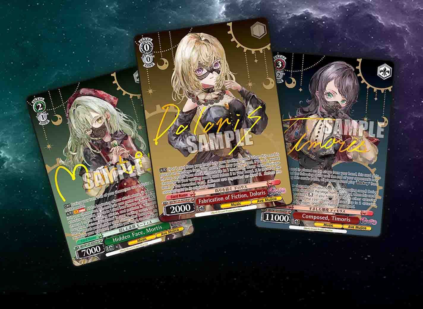 Collecting MyGO!!!!! x Ave Mujica Idol Cards In Weiss Schwarz